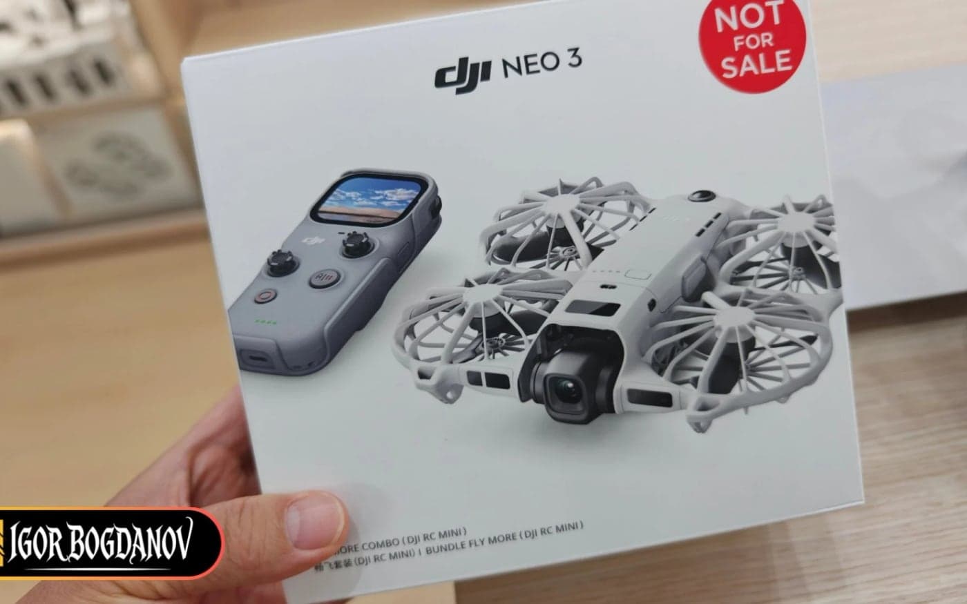 DJI Neo 3 sızıntıları: ağırlık, ekranlı kumanda ve çıkış tarihi hakkında bildiklerimiz