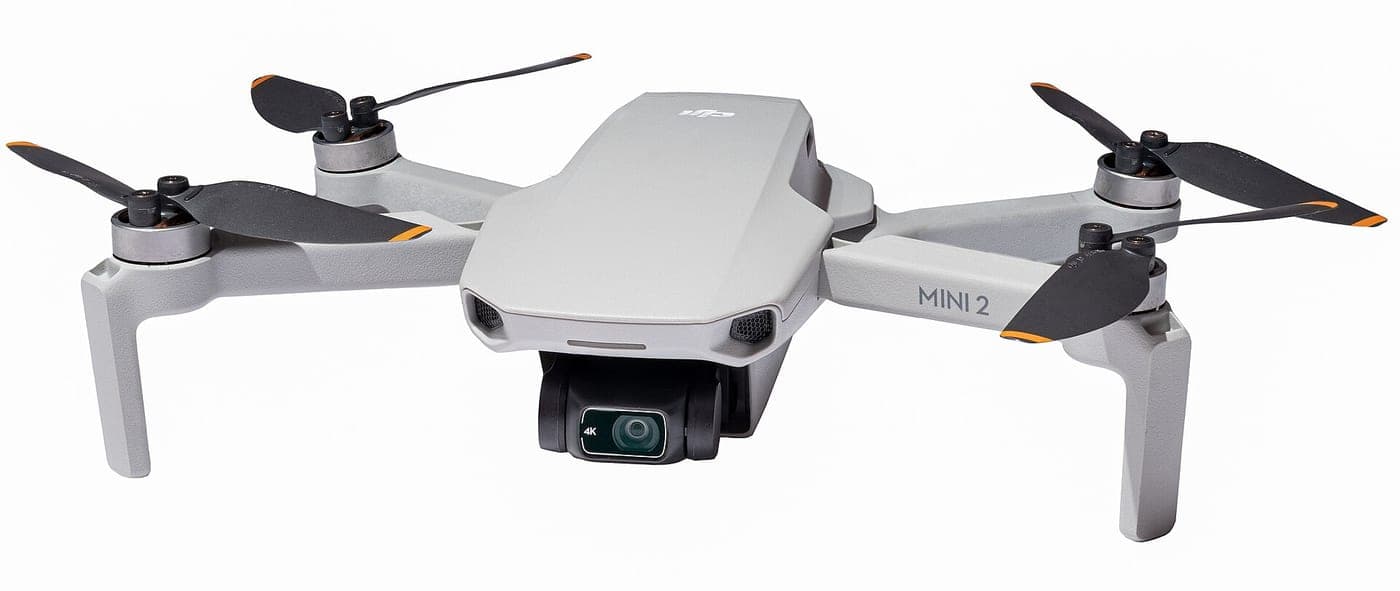 DJI Mini 2 gimbal kamerası ve ön kolları